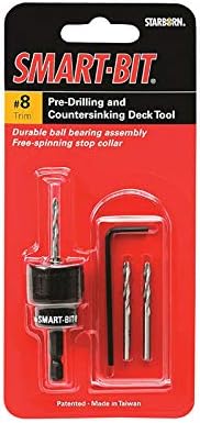 BDA141 No.8 Trim Head Smart-Bit Pre-drilling & Countersinking Tool by Starborn