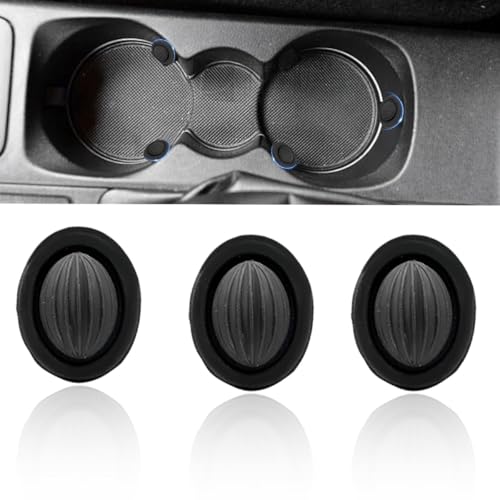 Inserto para portavasos de carro YoRise, 3 piezas miniatura 1