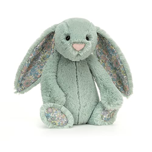 Jellycat Lapin vert sauge taille moyenne à collectionner