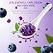 Soeos Blueberry Popping Boba, 6.6 lbs (3Kg), Bursting Boba Pearls for Bubble Tea, Beverages, Shakes, Desserts, Smoothie and Ice Cream Topping, Ready to Serve