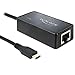 Produktbild DeLock USB(USB3.1, Gen1) C-St > 1x Gigabit LAN-Bu. (RJ45) 0,26m (black)