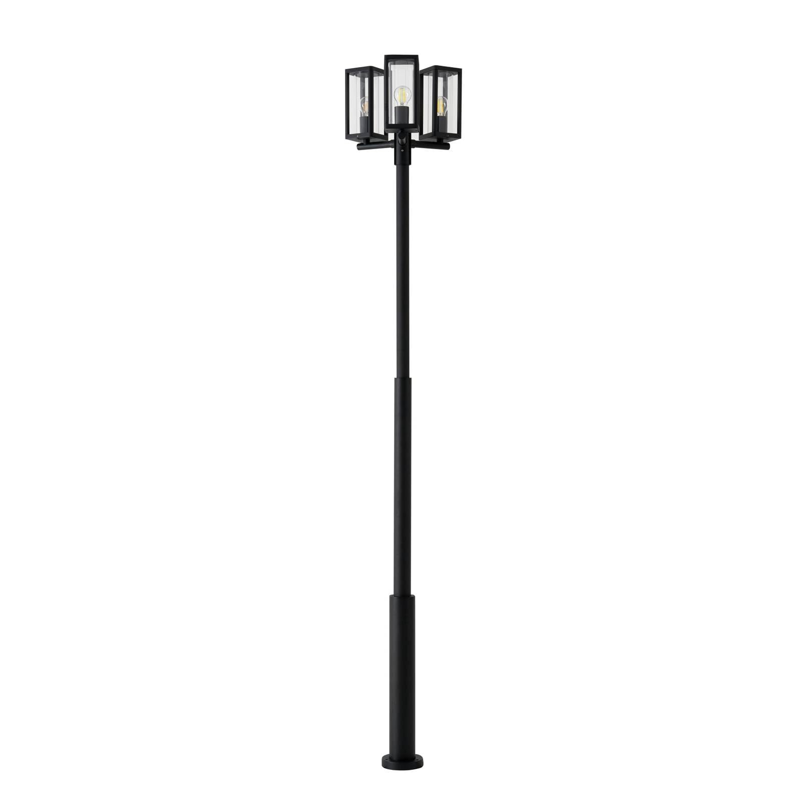 Lucande LáMpara De Exterior Siveta, 240 Cm, 3 Luces, Negra, E27, IP65-image