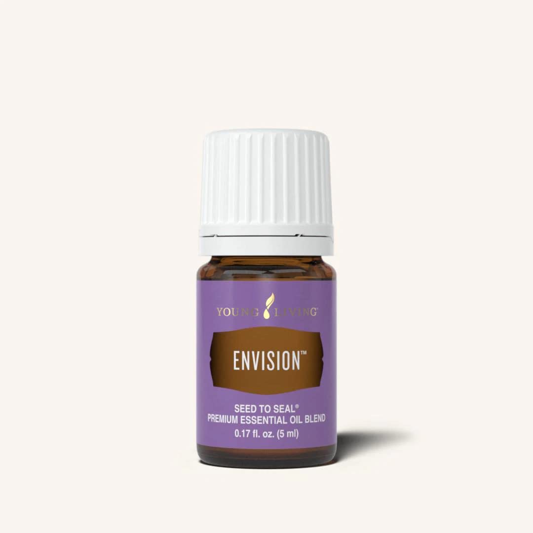 Envision Essential Oils Blend 5 ml by Young Living Kosher Certified New - Seed to Seal - Lavender Oil - Awakening Your Inner - Remove Negative Emotions