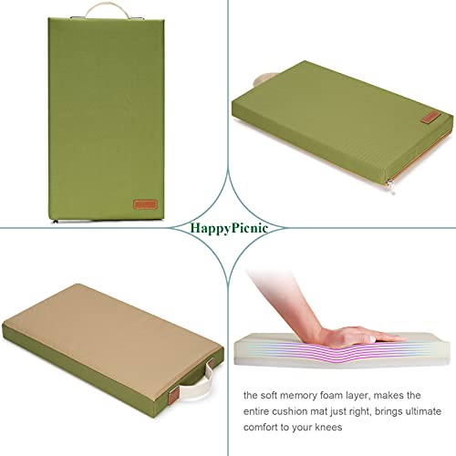 Large Knee Mat-Gardening Kneeler Pad-Thick Garden Sitting Or Kneeling Pad Cushion-Construction Knees Support Board Of Working,Repairing-Floor Knees Mat For Prayer,Fitness,Yoga,Gym & Pilates-Green #TOP2