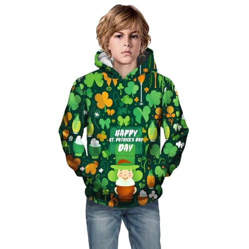 Hoodies for Boys Girls Pullover Sweatshirts Little Boys Girls Kids Hooded Unisex Sweatshirt St. (AG, 5-6 Years)2