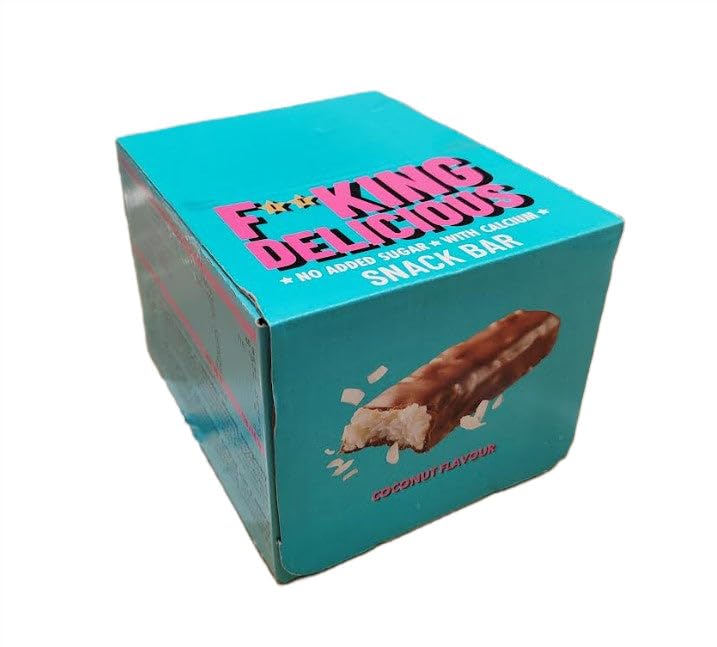 Allnutrition Fitking Delicious Snack Bar, Coconut - 24 x 40g