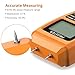 Proster Wood Moisture Meter - Digital Moisture Detector Moisture Tester, Pin-Type Moisture Detector Damp Tester for Wood Firewood Paper Floor