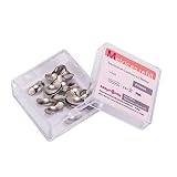 50Pcs Dental 50μm Sectional Contoured Metal Matrices Matrix Refill (Small)