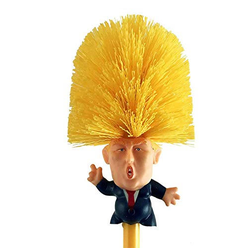 WC Bürste Trump | Make Your Toilet Great Again | Toilettenbürste Donald Trump | Lustige WC Bürste | Geschenkidee | Crazy | Secret Santa | Humor | Fun | OriginalCup