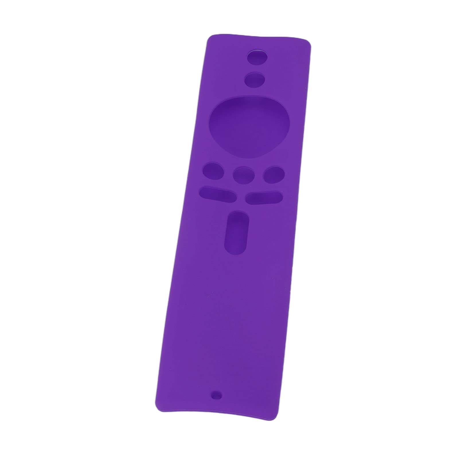 Custodia Protettiva per Telecomando Antiscivolo Custodia in Silicone Mi Box S 4K Mi TV Stick Resistente Antiurto Facile da Installare per la Famiglia (Set viola)