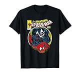 Marvel Spider-Man VS Venom Bloody Battle Comic Cover T-Shirt