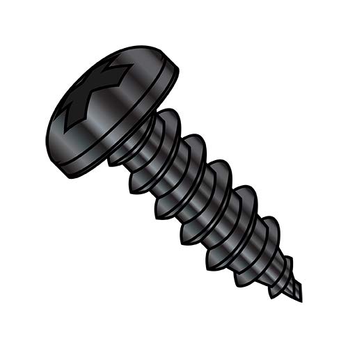 Tornillo Autorroscante 1/4-14x1/2 Phillips Black Oxide Pack 4000