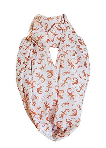 Etwoa Gecko Lizard Infinity Circle Loop Scarf3
