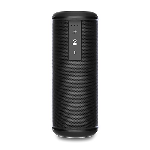 DOCKIN D Tube Altavoz Portátil Bluetooth para Exteriores, Sonido Claro y Potente, Sistema de Música para Interiores; Estándar 2x5W Blu4.0 / EDR Waterproof IPX4 - Negro