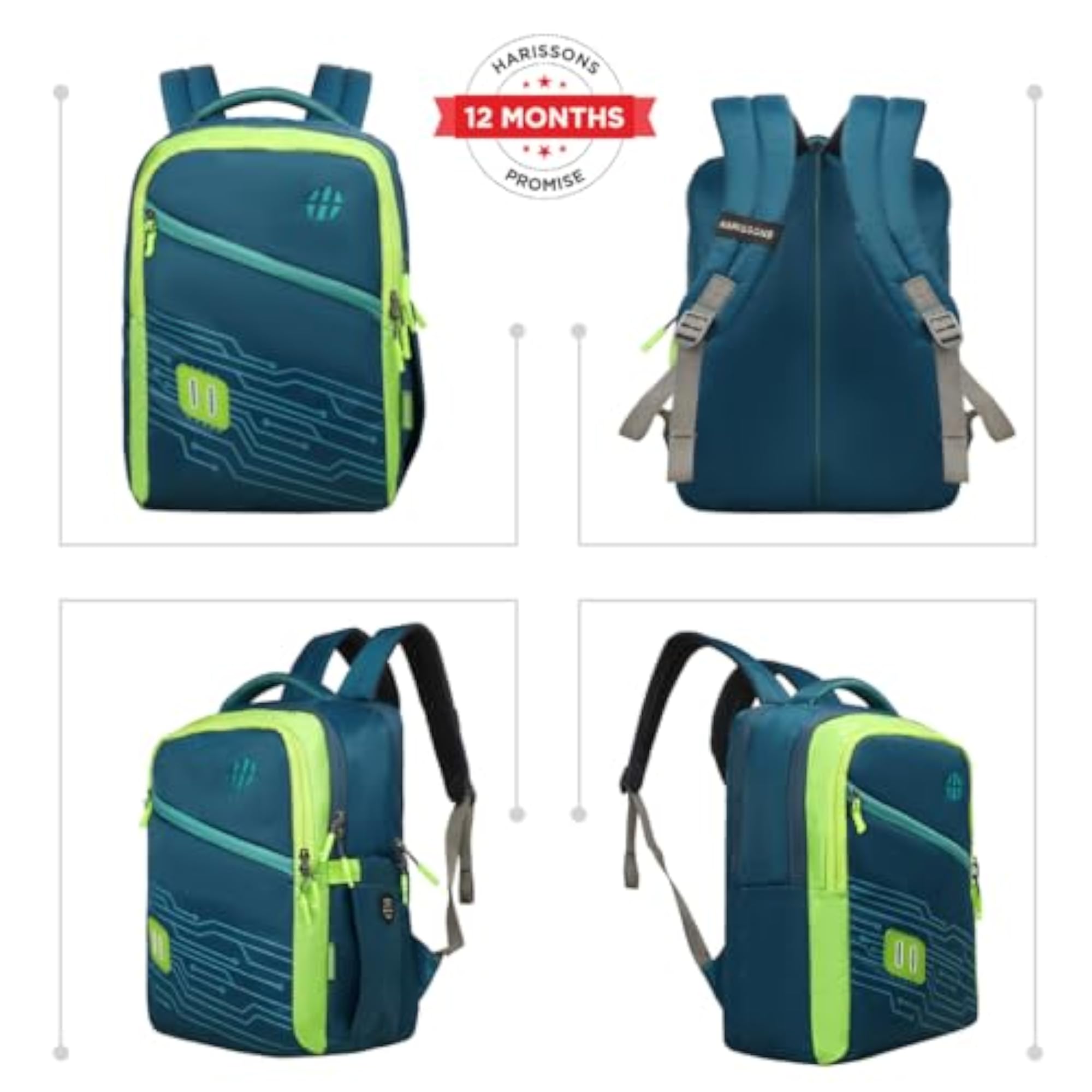 Virtual School & College Backpack, 40L, Lightweight & Functional