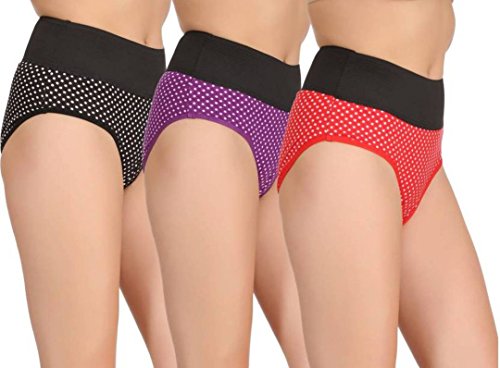 Image of Regular Women's Cotton Underwear Hipster (Multicolour, L)