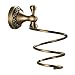 Produktbild BOATX Antike Messing Haartrocknerhalter Fönhalter Bad Haartrockner Föhn Halterung Spiralfeder,Badezimmer Zubehör,zur Wandhalterung Bohren
