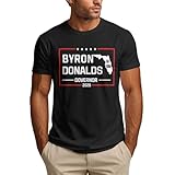Wjuitnh Byron-Donald's 2026 Shirt Donalds for Florida Governor Republican Men's T-Shirt Black