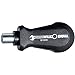 Stahlwille 18110016 Stubby 1/4" Bit Holder, Impact-Proof Plastic Handle,External Hex, Length 74m, Made in Germany