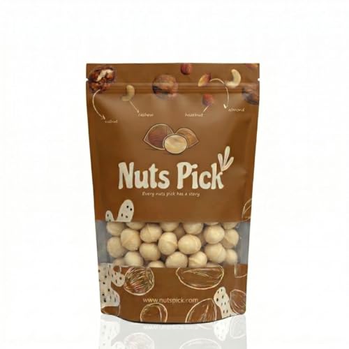 Roasted Salted Macadamia Nuts Premium Whole Macadamias Roasted in Small Batches with Sea Salt | Creamy & Crunchy Snack | Vegetarian Friendly | Multi-Pack 250g