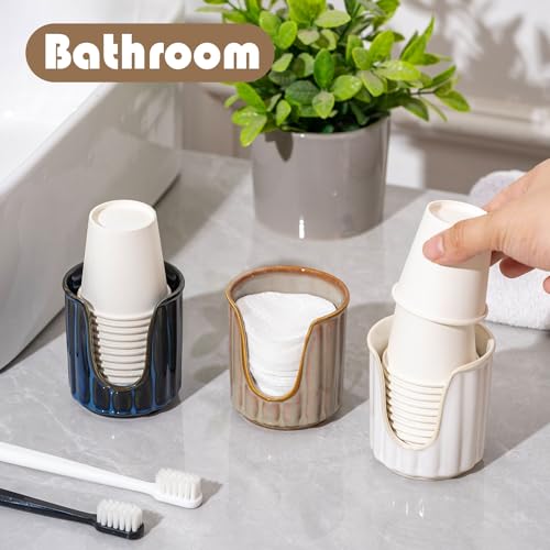 Distributeur de gobelets en céramique TANEW porte-tasse de 88 ml - 5