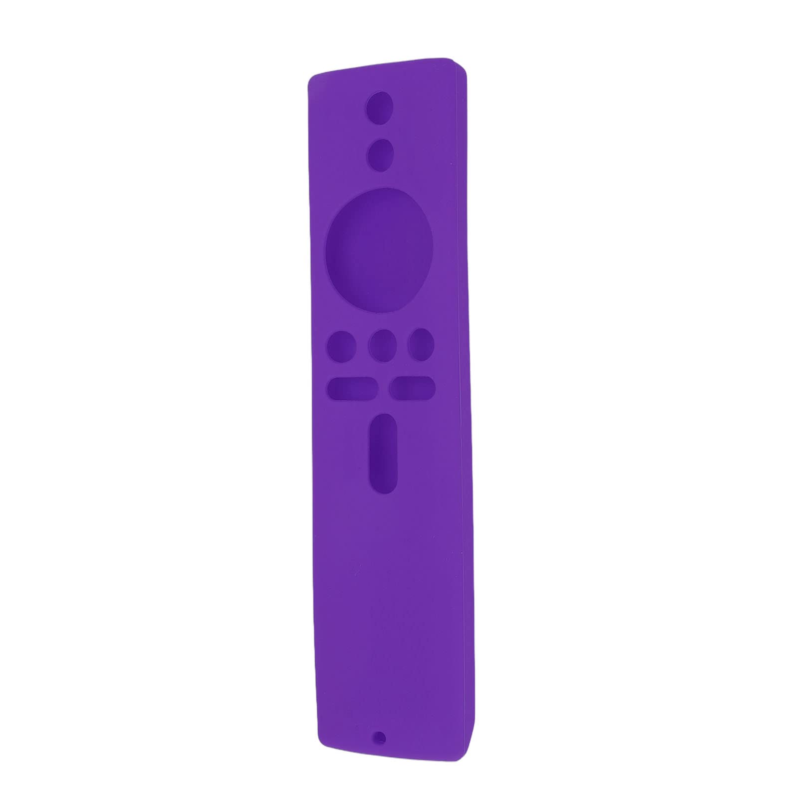 Custodia Protettiva per Telecomando Antiscivolo Custodia in Silicone Mi Box S 4K Mi TV Stick Resistente Antiurto Facile da Installare per la Famiglia (Set viola)