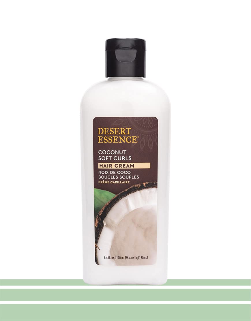Desert EssenceCrème Capilaire Boucles Souples Noix de Coco 190ml