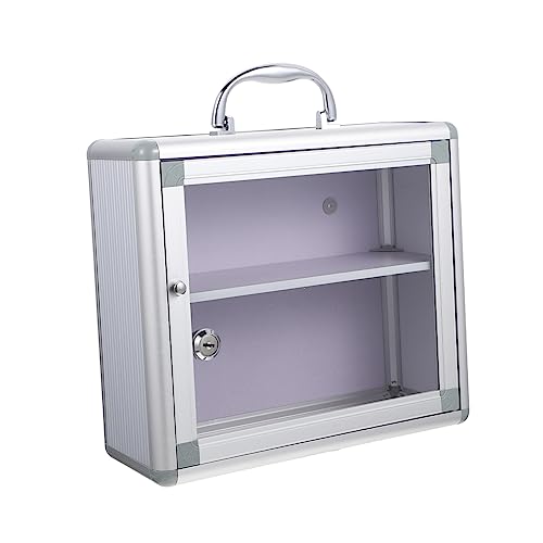 Boîte de rangement médicale verrouillable de grande capacité pour la maison