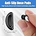 20 Pairs Eyeglass Nose Pads for Glasses - 1.0mm Ultra Thin Silicone Anti-Slip Stick On Nose pad Replacement Adhesive Nosepads for Plastic Frames Reading Glass Sunglasses