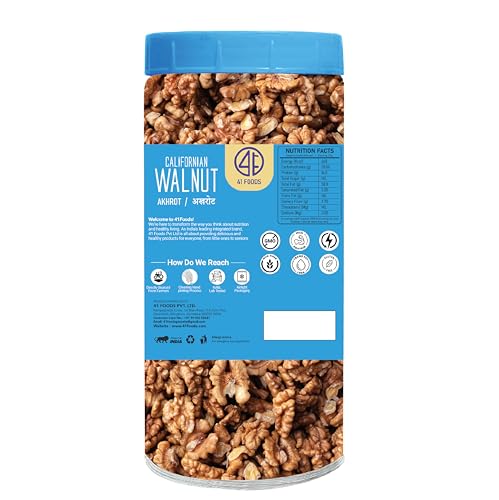 Image of 41 Foods Premium Walnuts | Akhrot | 400g