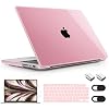 Mektron for M4 MacBook Pro 14-inch Case 2024 A3112 A3401 A3185 Compatible with 2023 M3 A2918 A2992 M2 A2779 2021 M1 A2442 Pro/Max Cover for Mac Pro 14 with Touch ID, A-Cute Pink