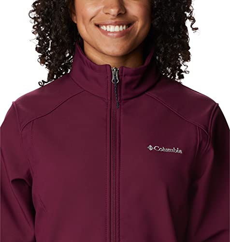 Image of Columbia Women Polyester Short Length Kruser Ridge II Softshell Hiking and Trekking Jacket