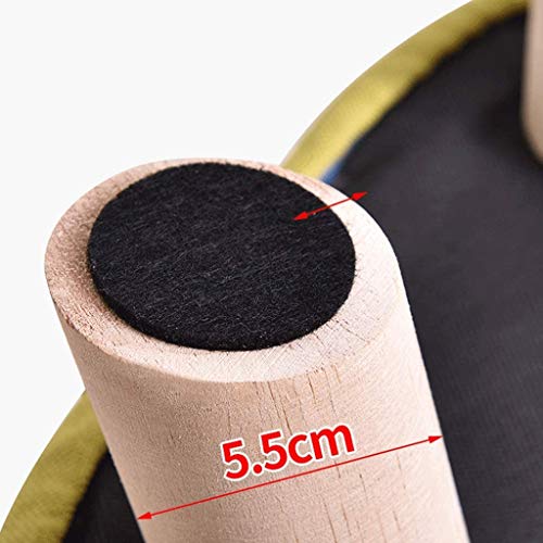 Repose-pieds tabouret bas bois pour soulager les jambes