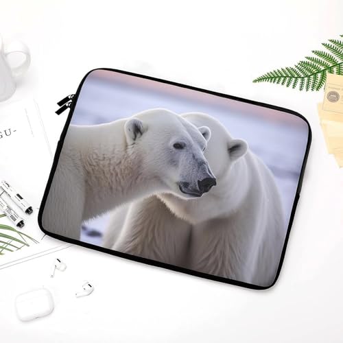 Funda para portátil 15 pulg. Polar Bear resistente al agua miniatura 5