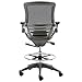 Harwick Evolve All Mesh Heavy Duty Drafting Chair, Gunmetal Finish