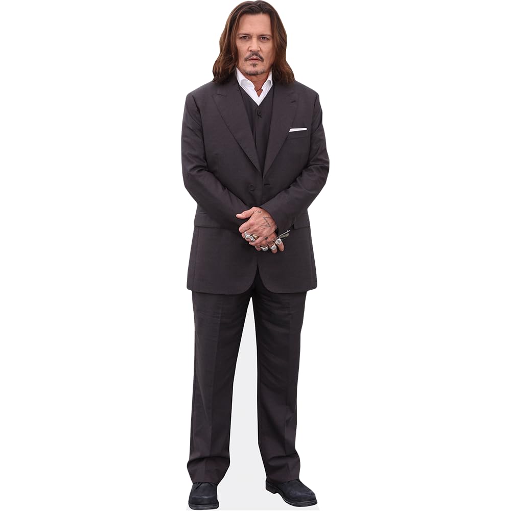 Celebrity Cutouts Life Size Cutout Johnny Depp (Hands Crossed)