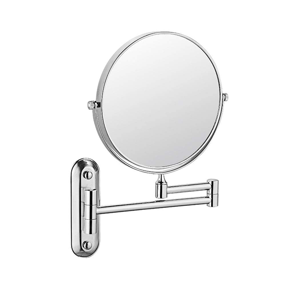 Miroir de salle de bain grossissant 10x avec pivotement à 360 degrés