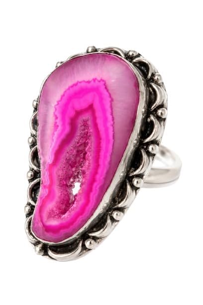 Adjustable Statement Ring for Women | Premium Metal Fashion Ring | Open Band | Elegant Finger Ring | Free Size-image-31