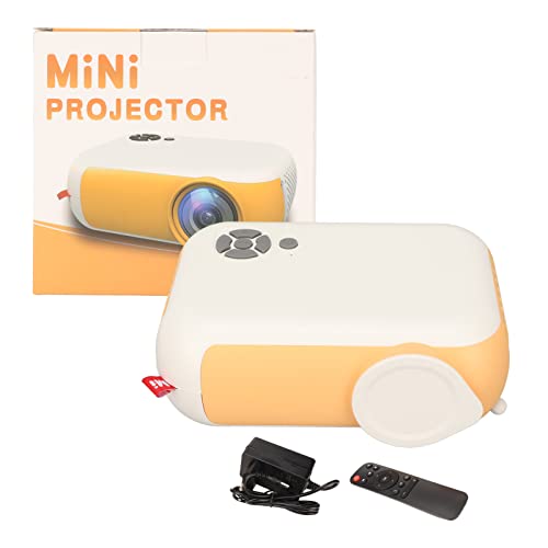 AuKing Projector 2023 Mini Proiettore Aggiornato 7500 Lumen Full HD 1080P HDMI VGA USB AV Compatto Portatile, Compatibile conAndroid, Dimensioni di Proiezione 13-100 Pollici
