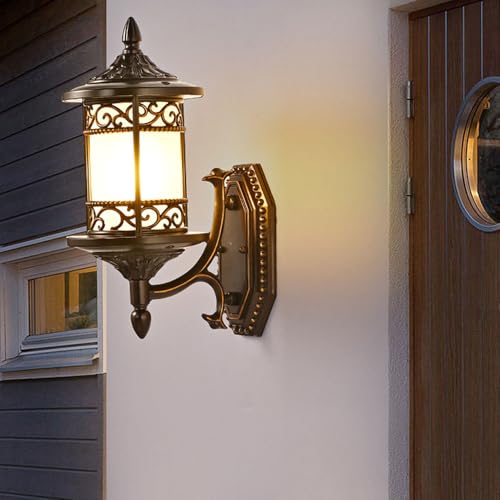 Applique extérieure murale E27 imperméable luminaire applique de façade jardin - 3