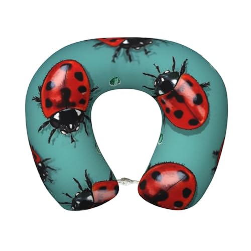Almohada espuma viscoelástica tamaño portátil negro miniatura 1
