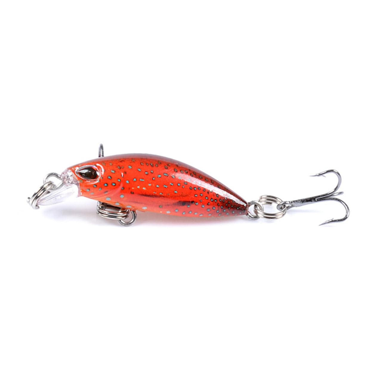 Mikikit Señuelos De Pesca Artificiales Señuelos para Hilanderos para Pescar Mini Cebos De Pesca Cebos para Pececillos Señuelos De Pesca Minnow