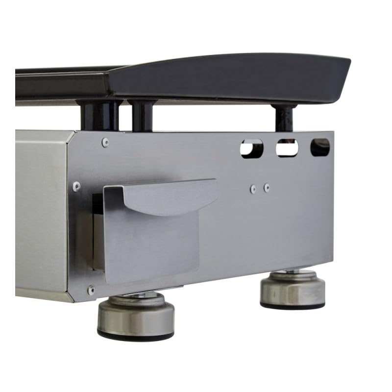 BRASERO - Plancha Alicia II Inox 2 feux - Surface cuisson 52 x 34 cm - 2 brûleurs - Plaque acier émaillée - Piezo intégré - Tiroir graisse - Jusqu'à 8 convives - 5 kW