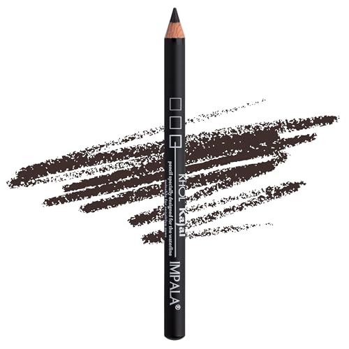 IMPALA Kohl Eyeliner 82 Braun wasserfest – präzise Linien und intensive Augen – cremige Textur – langanhaltendes Augen Make-up