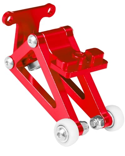 Barre de roue RC en aluminium rouge pour Slash 1/10 4WD Traxxas