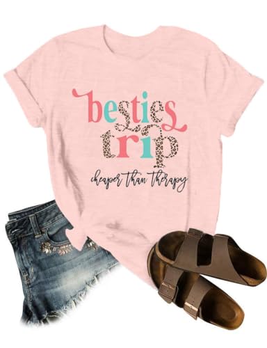 MOUSYA Girls Trip Shirt Women Besties Trip Cheaper...