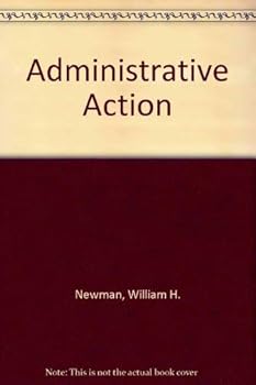 Hardcover Administrative Action Book