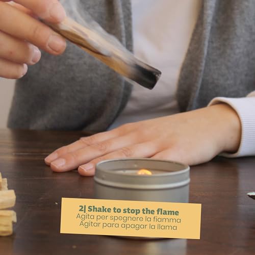 NIRDOSH - Palo Santo Sticks Bulk PALITO from Ecuador - 7 Natural Incense Smudge Sticks 3.94 in - Natural Palo Santo Wood for Yoga and Meditation - Original Bursera Graveolens - Image 6