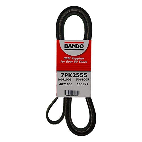 Image of Bando USA 7PK2555 OEM Quality Serpentine Belt