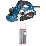 bosch hobelmesser 82 2 kapitel Bosch Professional Handhobel GHO 26-82 D (inkl. Parallelanschlag, Sechskantstiftschlüssel SW 2,5, Stoffstaubbeutel, im Koffer) + Bosch Hobelmesser gerade HM 40°, 56 x 5,5 mm für GHO 12V-20